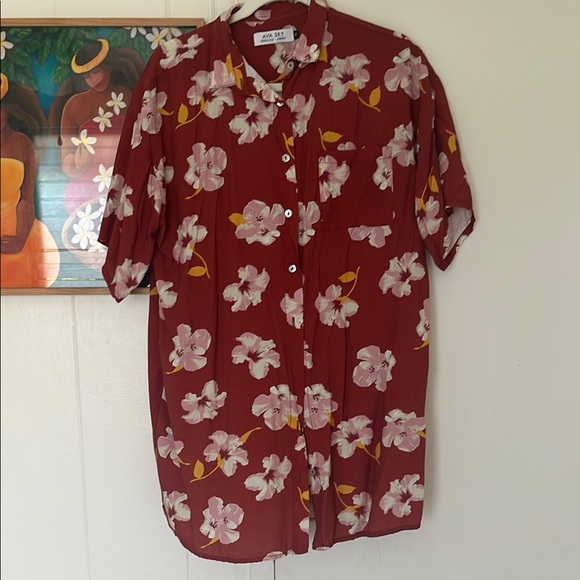 FIGHTING EEL HIBISCUS 🌺 DRESS - Picture 2 of 6